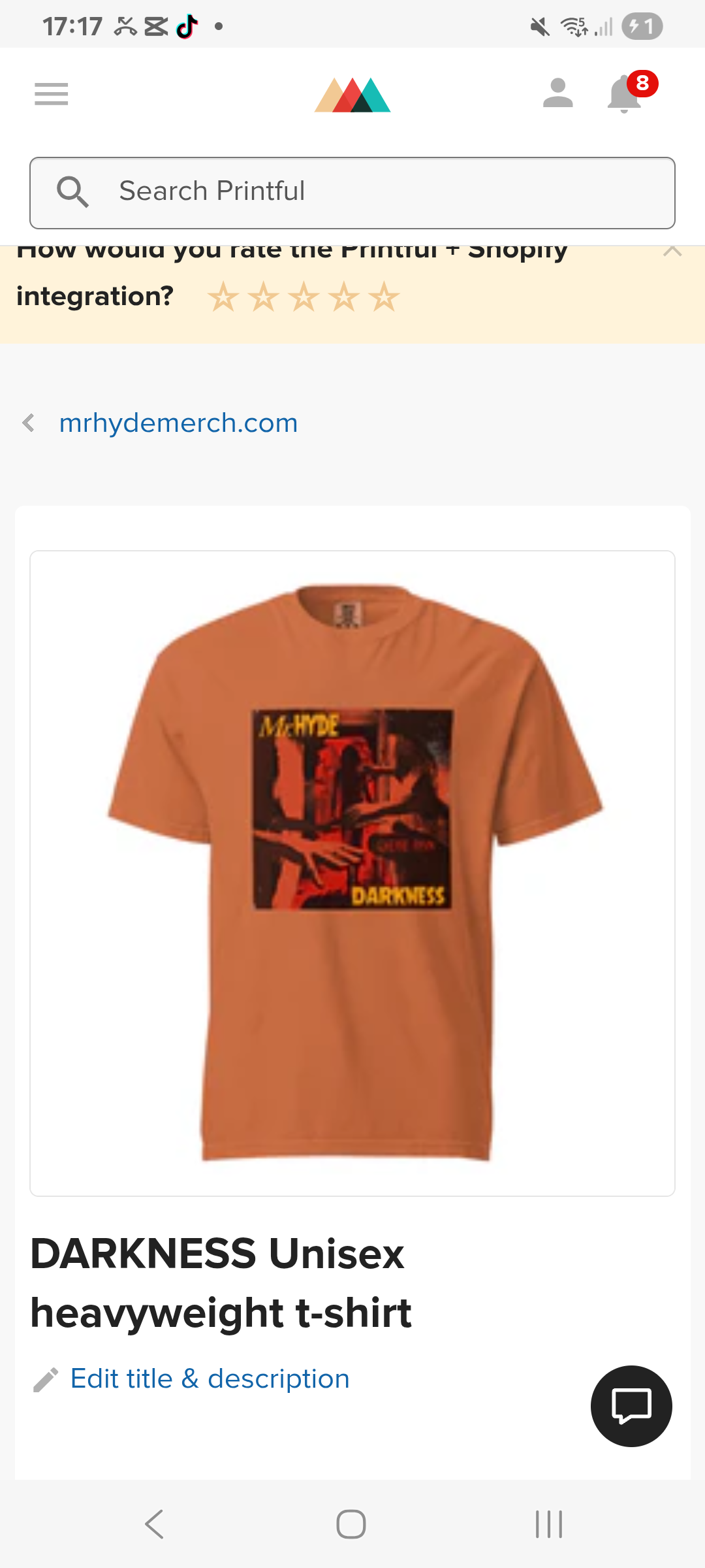 COVER ARTWORK T-SHIRTS